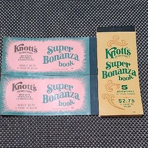 Super Bonanza Book - Pink and Blue